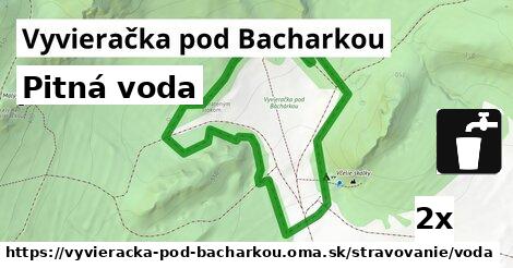 Pitná voda, Vyvieračka pod Bacharkou