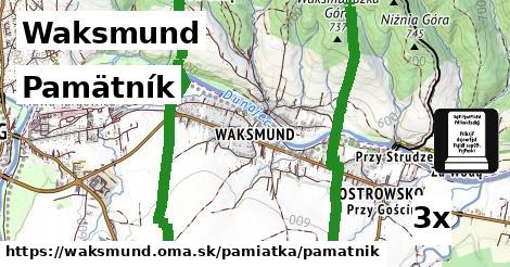 pamätník v Waksmund