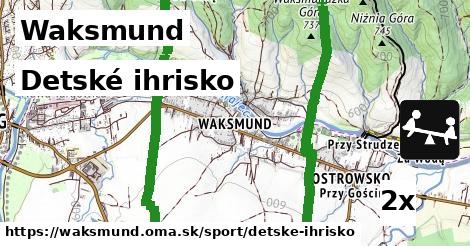 detské ihrisko v Waksmund