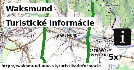 Turistické informácie, Waksmund