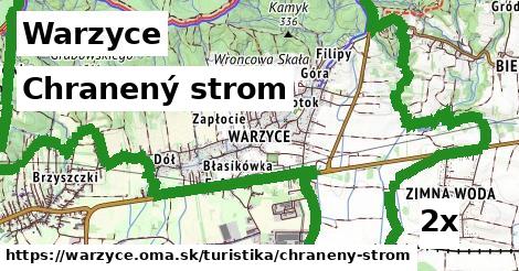 Chranený strom, Warzyce