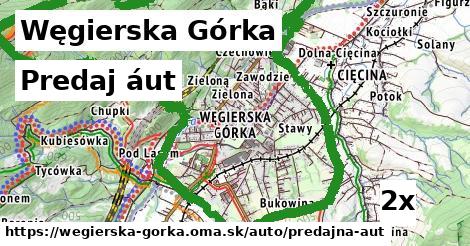 predaj áut v Węgierska Górka