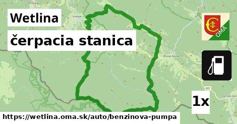 čerpacia stanica v Wetlina