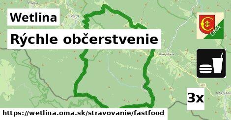 Rýchle občerstvenie, Wetlina