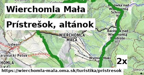 Prístrešok, altánok, Wierchomla Mała