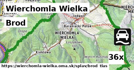 brod v Wierchomla Wielka