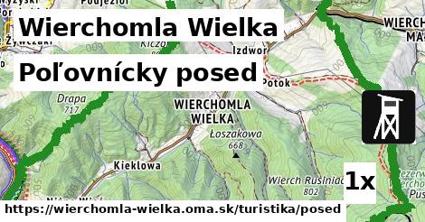 poľovnícky posed v Wierchomla Wielka