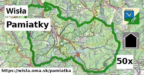 pamiatky v Wisła