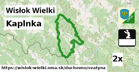 Kaplnka, Wisłok Wielki