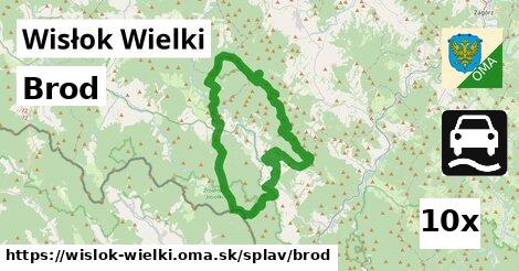 Brod, Wisłok Wielki