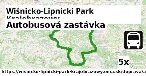 Autobusová zastávka, Wiśnicko-Lipnicki Park Krajobrazowy