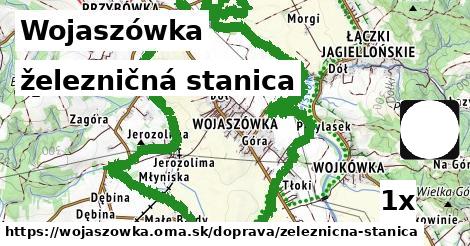 železničná stanica, Wojaszówka