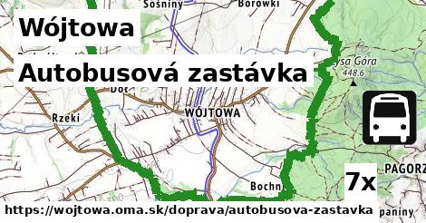 Autobusová zastávka, Wójtowa