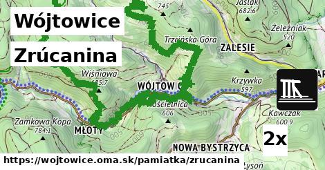 Zrúcanina, Wójtowice