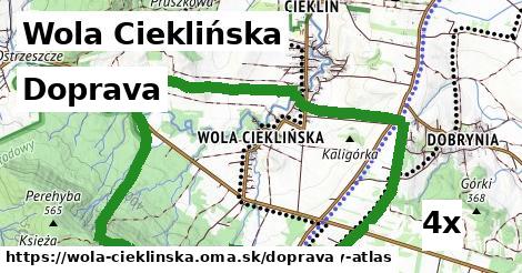 doprava v Wola Cieklińska