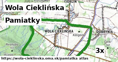 pamiatky v Wola Cieklińska