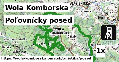 poľovnícky posed v Wola Komborska