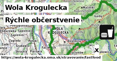 Všetky body v Wola Krogulecka