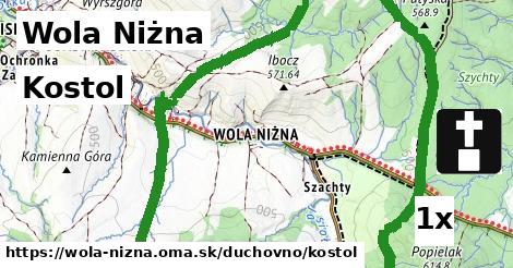 Kostol, Wola Niżna