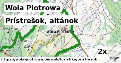 Prístrešok, altánok, Wola Piotrowa