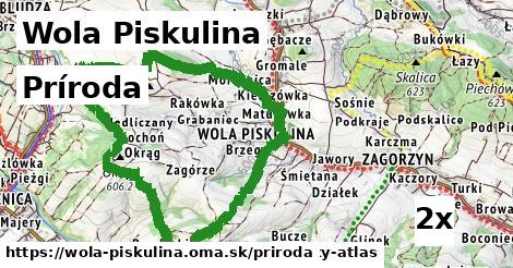 príroda v Wola Piskulina