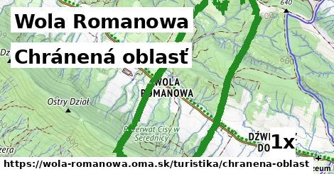 Chránená oblasť, Wola Romanowa