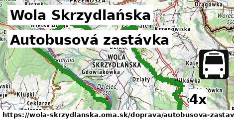 Autobusová zastávka, Wola Skrzydlańska