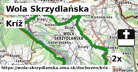 kríž v Wola Skrzydlańska