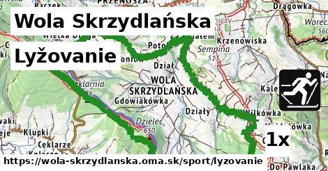 Lyžovanie, Wola Skrzydlańska