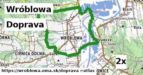 doprava v Wróblowa
