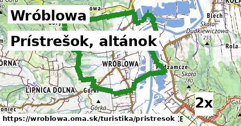 Prístrešok, altánok, Wróblowa