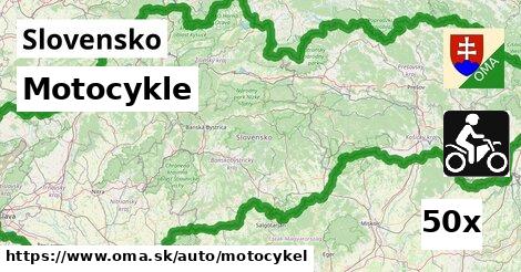 Motocykle, Slovensko