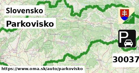 Parkovisko, Slovensko