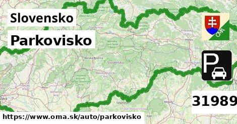 Parkovisko, Slovensko