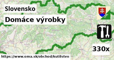 Domáce výrobky, Slovensko