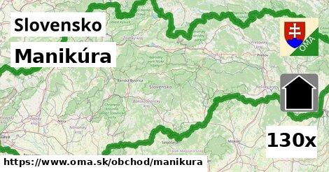 Manikúra, Slovensko