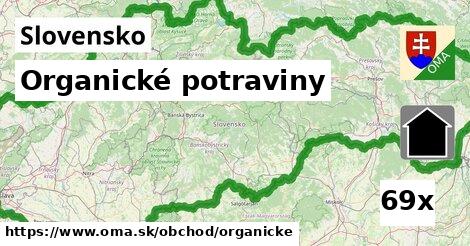 Organické potraviny, Slovensko