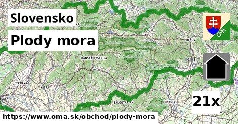 Plody mora, Slovensko