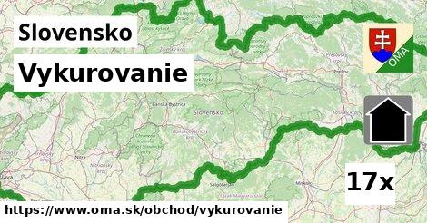 Vykurovanie, Slovensko