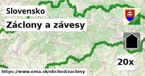 Záclony a závesy, Slovensko