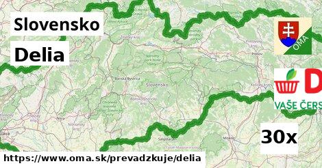 Delia, Slovensko