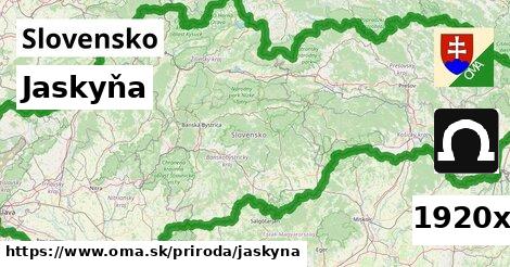 Jaskyňa, Slovensko