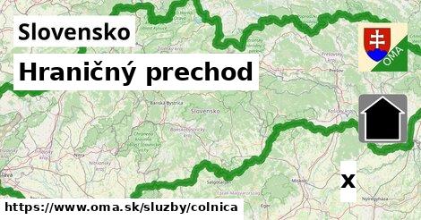 Hraničný prechod, Slovensko