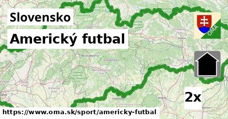 Americký futbal, Slovensko