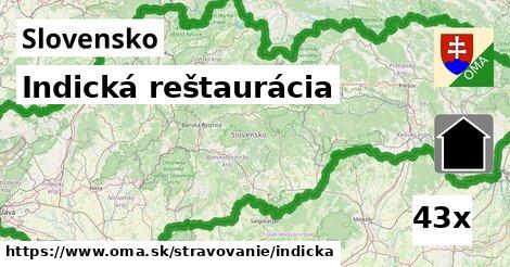 Indická reštaurácia, Slovensko