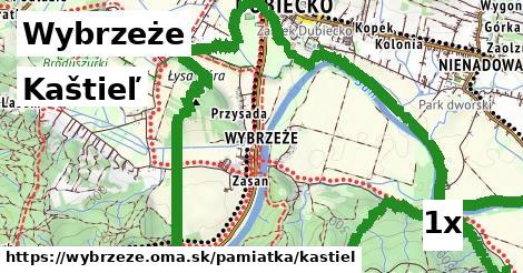 kaštieľ v Wybrzeże