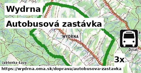 Autobusová zastávka, Wydrna