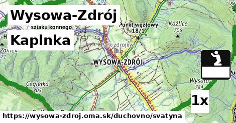 Kaplnka, Wysowa-Zdrój