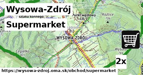 supermarket v Wysowa-Zdrój