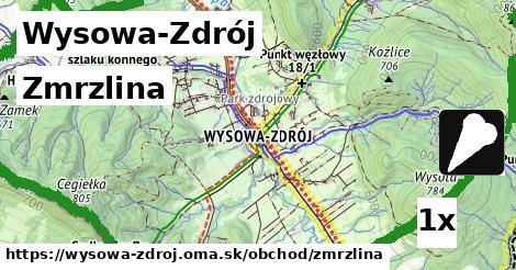 zmrzlina v Wysowa-Zdrój